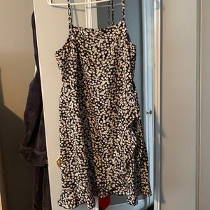 SHEIN NWOT floral wrap dress